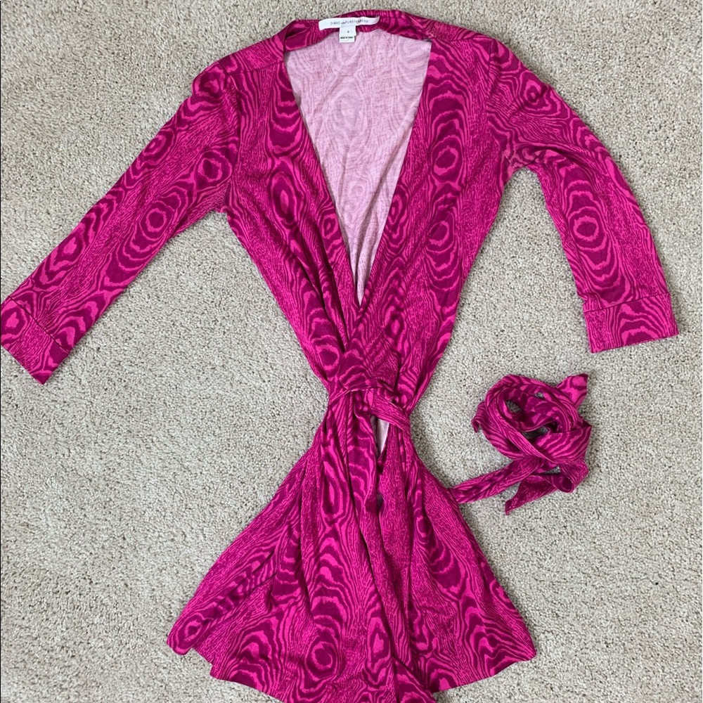 Diane Von Furstenberg Silk Wrap Dress